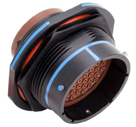 MS3474A22-55P - Mil-Spec Circular Connector Receptacle, 55 Pin